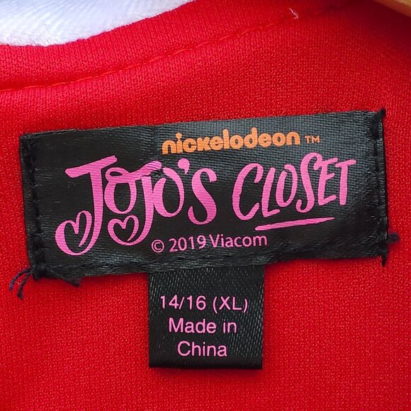 Jojo's closet nickelodeon Sequin Santa Dress Juniors XL 14-16 Mrs. Claus - Picture 2 of 8